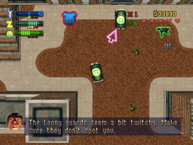 
Grand Theft Auto 2 | PlayStation | gameplay screenshot | Region: North America | source-country= | Data by MobyGames.com