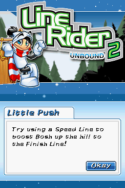 
Line Rider 2: Unbound | Nintendo DS | gameplay screenshot | Data by MobyGames.com