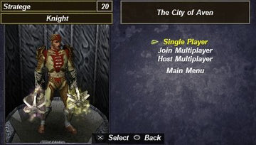 Untold Legends: Brotherhood of the Blade | PSP | gameplay screenshot | region=North America | source-country= | zypher-v2 | moby-b2a93f124c69 | Data by MobyGames.com