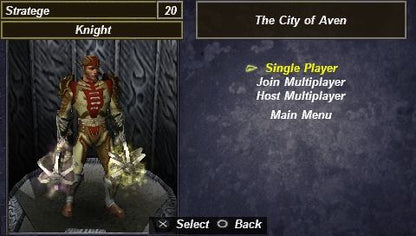 Untold Legends: Brotherhood of the Blade | PSP | gameplay screenshot | region=North America | source-country= | zypher-v2 | moby-b2a93f124c69 | Data by MobyGames.com