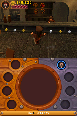 LEGO Pirates of the Caribbean: The Video Game | Nintendo DS | gameplay screenshot | Data by MobyGames.com