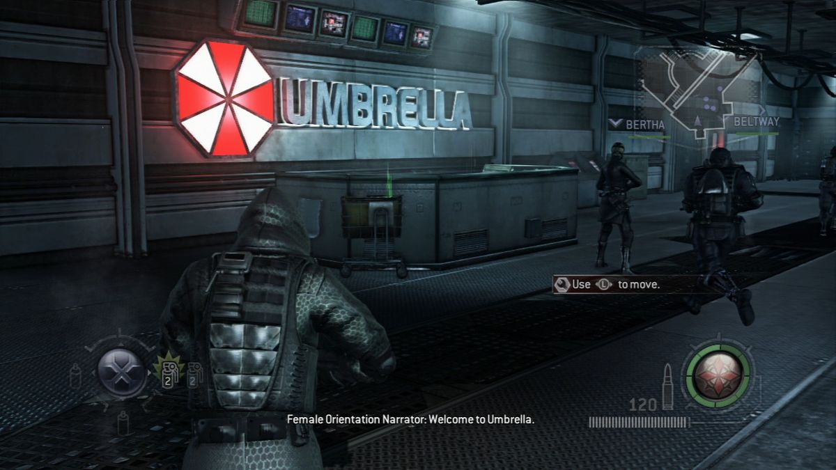Resident Evil: Operation Raccoon City | PlayStation 3 | gameplay screenshot | Data by MobyGames.com
