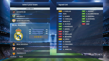 
PES 2015: Pro Evolution Soccer | PlayStation 4 | gameplay screenshot | Data by MobyGames.com