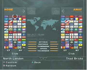 
World Soccer: Winning Eleven 7 International | PlayStation 2 | gameplay screenshot | Region: Japan | source-country= | Data by MobyGames.com