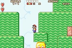 Super Mario Advance | Game Boy Advance | gameplay screenshot | region=North America | source-country= | zypher-v2 | moby-a05e247cc8dd | Data by MobyGames.com