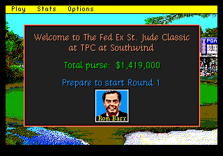 
PGA Tour Golf II | Genesis | gameplay screenshot | Data by MobyGames.com