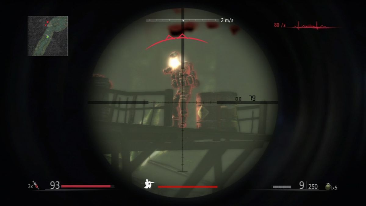 Sniper: Ghost Warrior | PlayStation 3 | gameplay screenshot | Data by MobyGames.com
