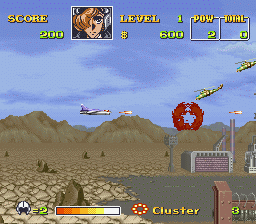 
U.N. Squadron | SNES | gameplay screenshot | Data by MobyGames.com