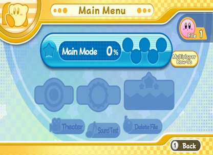 Kirby's Return to Dream Land | Wii | gameplay screenshot | region=North America | source-country= | zypher-v2 | moby-e2f8a8c12473 | Data by MobyGames.com