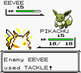 Pokémon Yellow Version: Special Pikachu Edition | Game Boy | gameplay screenshot | region=North America | source-country= | zypher-v2 | moby-5949fcce5dbf | Data by MobyGames.com