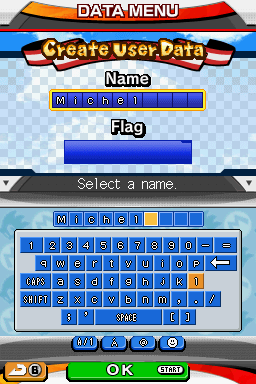 
Mario & Sonic at the Olympic Games | Nintendo DS | gameplay screenshot | Data by MobyGames.com