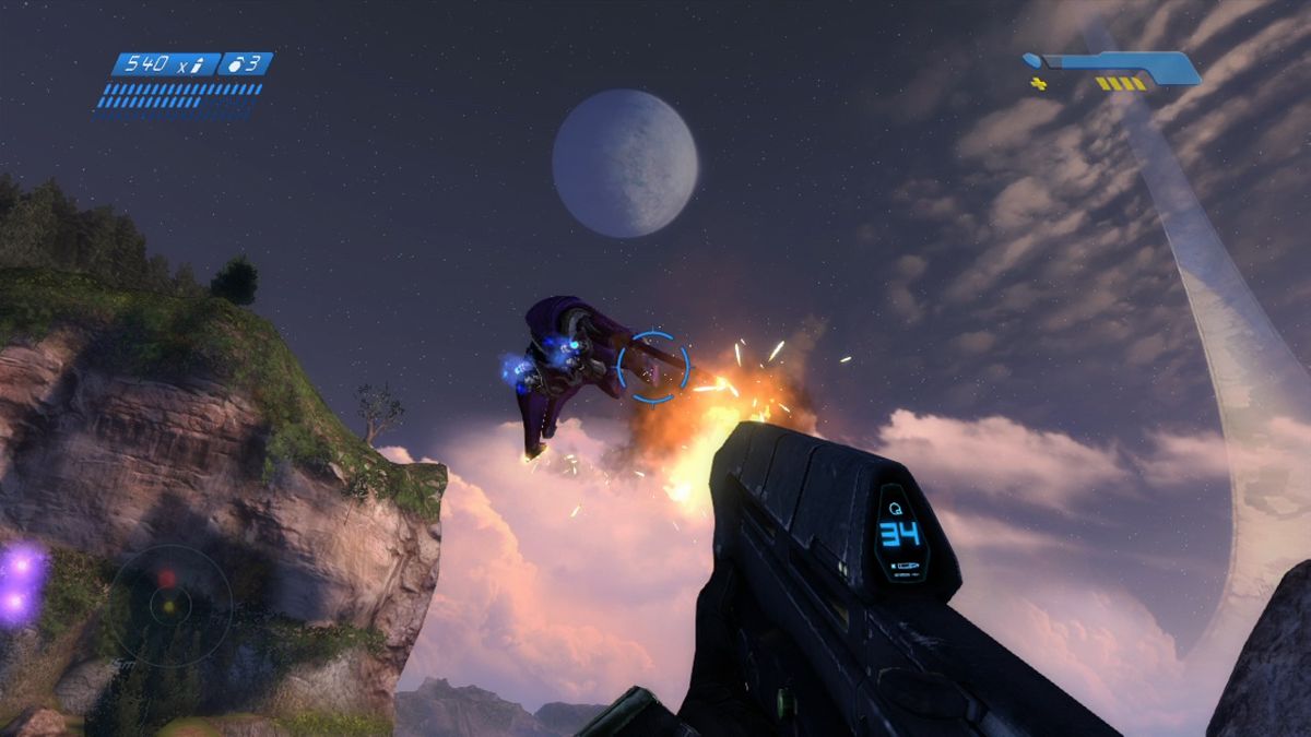 
Halo: Combat Evolved - Anniversary | Xbox 360 | gameplay screenshot | Region: North America | source-country= | Data by MobyGames.com