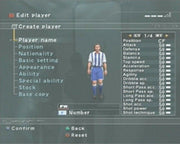 
World Soccer: Winning Eleven 7 International | PlayStation 2 | gameplay screenshot | Region: Japan | source-country= | Data by MobyGames.com