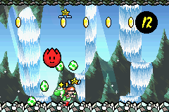 Yoshi's Island: Super Mario Advance 3 | Game Boy Advance | gameplay screenshot | Region: North America | source-country= | Data by MobyGames.com