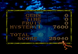 
Disney's The Jungle Book | Genesis | gameplay screenshot | Data by MobyGames.com