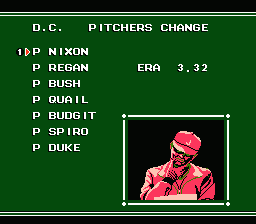 
Bases Loaded II: Second Season | NES | gameplay screenshot | Data by MobyGames.com