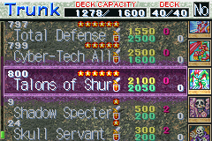 
Yu-Gi-Oh!: Reshef of Destruction | Game Boy Advance | gameplay screenshot | Region: North America | source-country= | Data by MobyGames.com