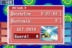 
Mega Man Battle Network 4: Red Sun | Game Boy Advance | gameplay screenshot | Data by MobyGames.com