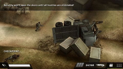 Killzone: Liberation | PSP | gameplay screenshot | region=North America | source-country= | zypher-v2 | moby-3a24d7b0046e | Data by MobyGames.com