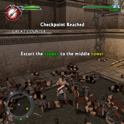 Spartan: Total Warrior | PlayStation 2 | gameplay screenshot | region=North America | source-country= | zypher-v2 | moby-c524d7a15883 | Data by MobyGames.com