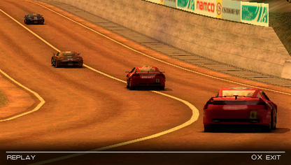 Ridge Racer | PSP | gameplay screenshot | region=North America | source-country= | zypher-v2 | moby-7bd074532900 | Data by MobyGames.com