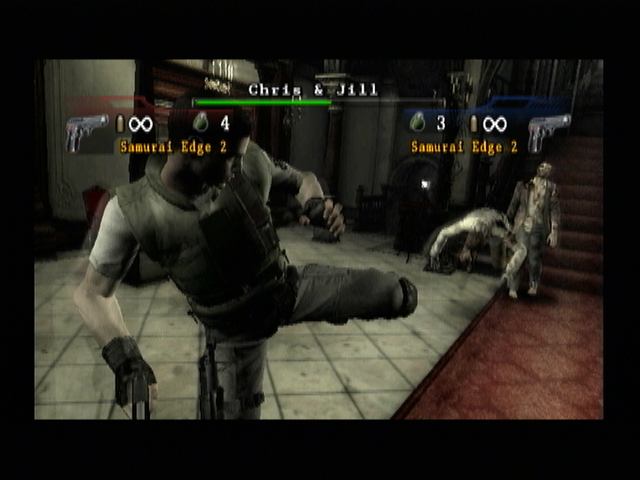 Resident Evil: The Umbrella Chronicles | Wii | gameplay screenshot | Data by MobyGames.com