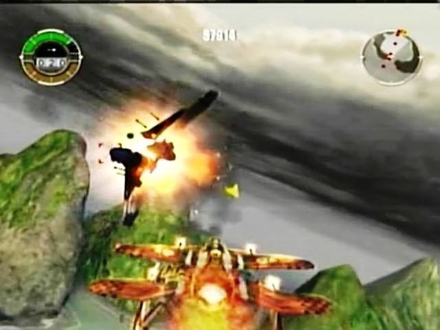 
Crimson Skies: High Road to Revenge | Xbox | gameplay screenshot | Region: North America | source-country= | Data by MobyGames.com