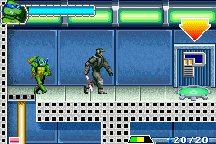 
Teenage Mutant Ninja Turtles 2: Battle Nexus | Game Boy Advance | gameplay screenshot | Data by MobyGames.com