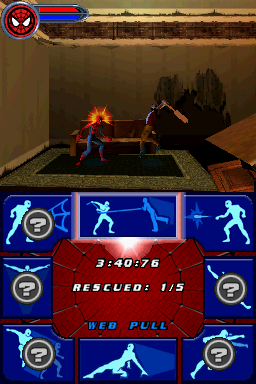 
Spider-Man 2 | Nintendo DS | gameplay screenshot | Data by MobyGames.com
