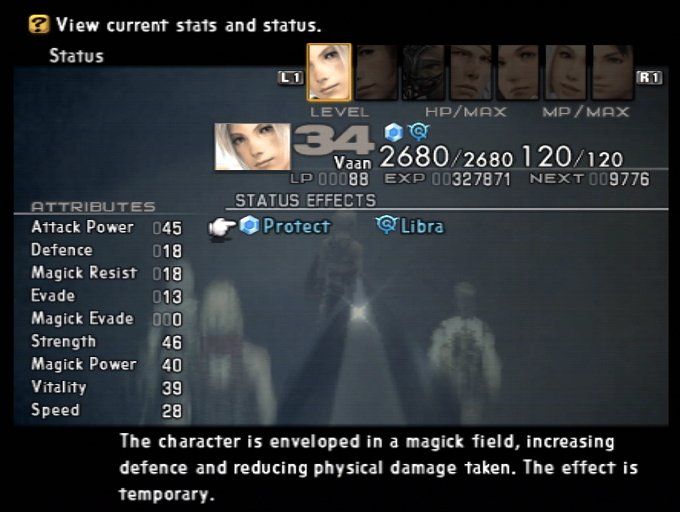 Final Fantasy XII | PlayStation 2 | gameplay screenshot | region=North America | edition=steelbook | source-country= | zypher-v2 | moby-595b73b591cd | Data by MobyGames.com