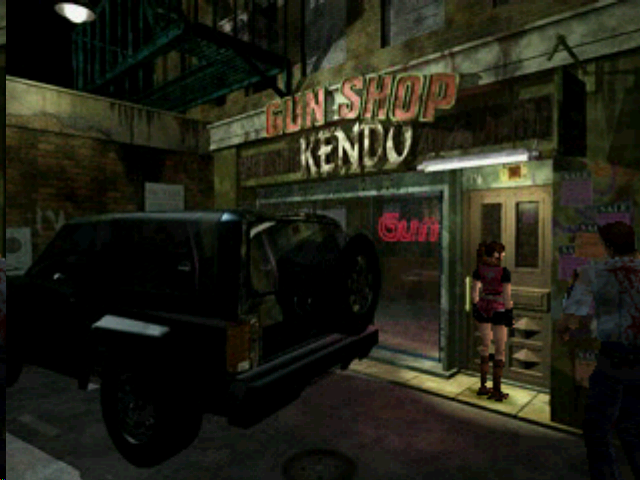 Resident Evil 2 (Greatest Hits) | PlayStation | gameplay screenshot | Region: North America | source-country= | Data by MobyGames.com