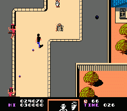 
Back to the Future | NES | gameplay screenshot | Data by MobyGames.com