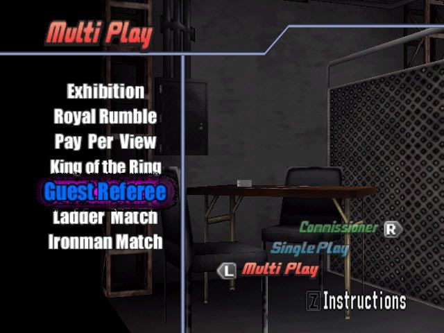 
WWF No Mercy | Nintendo 64 | gameplay screenshot | Data by MobyGames.com