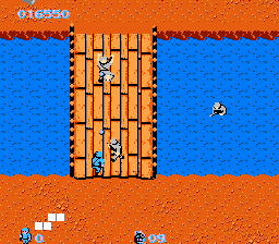 
Commando | NES | gameplay screenshot | Data by MobyGames.com