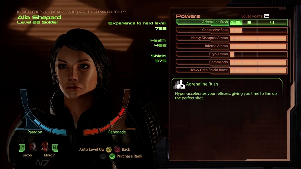 Mass Effect 2 | Xbox 360 | gameplay screenshot | region=North America | source-country= | zypher-v2 | moby-53c65b34889a | Data by MobyGames.com