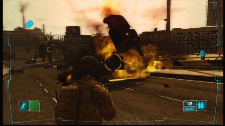 Tom Clancy's Ghost Recon: Advanced Warfighter | Xbox 360 | gameplay screenshot | region=North America | source-country= | zypher-v2 | moby-5737ab336fac | Data by MobyGames.com