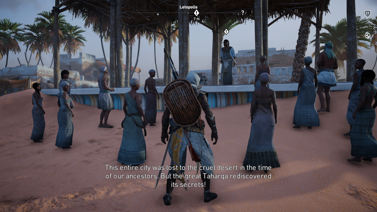 
Assassin's Creed: Origins | Xbox One | gameplay screenshot | Data by MobyGames.com