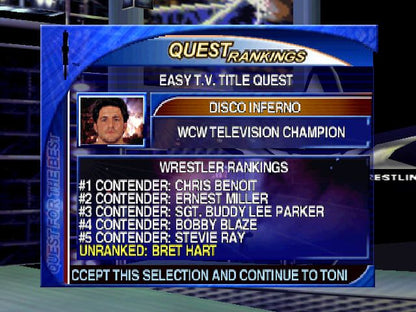 
WCW Mayhem | Nintendo 64 | gameplay screenshot | Data by MobyGames.com