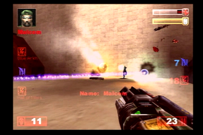 
Unreal Tournament | PlayStation 2 | gameplay screenshot | Region: North America | source-country= | Data by MobyGames.com
