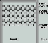 
Alleyway | Game Boy | gameplay screenshot | Data by MobyGames.com