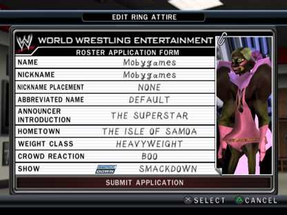 WWE Smackdown vs. Raw 2010 | PlayStation 2 | gameplay screenshot | region=North America | source-country= | zypher-v2 | moby-3ae426fca483 | Data by MobyGames.com