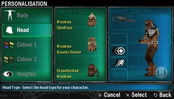 
Star Wars: Battlefront - Renegade Squadron | PSP | gameplay screenshot | Data by MobyGames.com