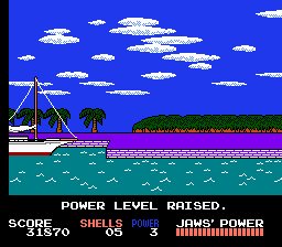 
Jaws | NES | gameplay screenshot | Data by MobyGames.com