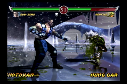 Mortal Kombat: Deadly Alliance | PlayStation 2 | gameplay screenshot | region=North America | source-country= | zypher-v2 | moby-c3decec2911b | Data by MobyGames.com