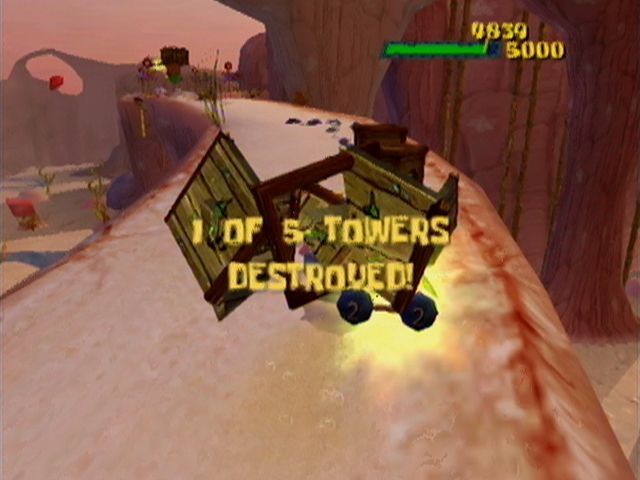 
The SpongeBob SquarePants Movie | Xbox | gameplay screenshot | Data by MobyGames.com