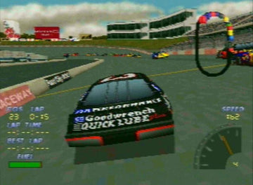NASCAR 98 | PlayStation | gameplay screenshot | region=North America | source-country= | zypher-v2 | moby-d7a306a5ac8d | Data by MobyGames.com
