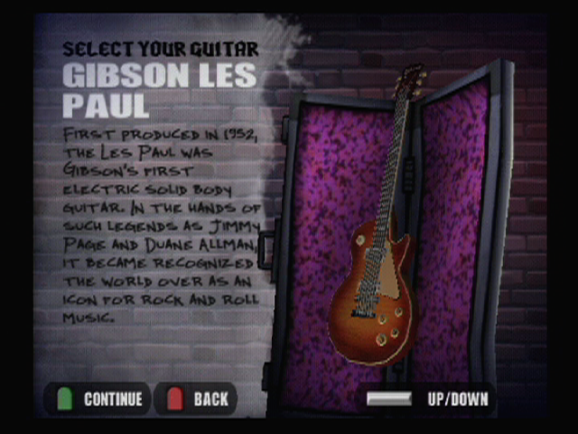 
Guitar Hero | PlayStation 2 | gameplay screenshot | Data by MobyGames.com