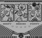 
Kirby's Pinball Land | Game Boy | gameplay screenshot | Data by MobyGames.com