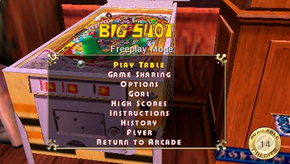 Pinball Hall of Fame: The Gottlieb Collection | PSP | gameplay screenshot | region=North America | source-country= | zypher-v2 | moby-dc477440df72 | Data by MobyGames.com