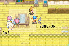Harvest Moon: Friends of Mineral Town | Game Boy Advance | gameplay screenshot | region=North America | source-country= | zypher-v2 | moby-1696a14c1799 | Data by MobyGames.com